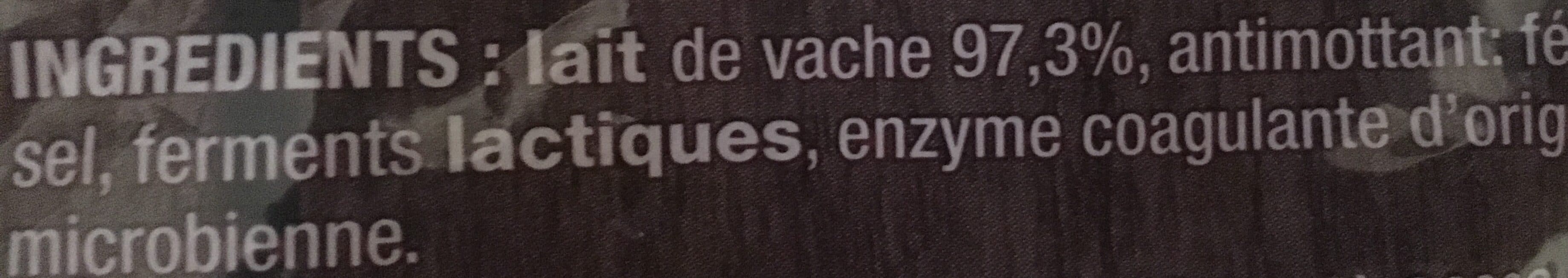 Valmartin Emmental râpé fin packshot