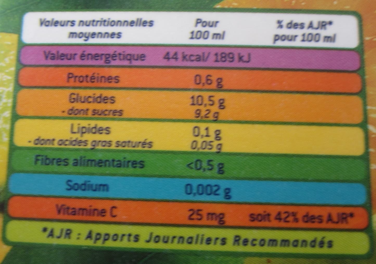 Royal Jus d'orange des tropiques packshot