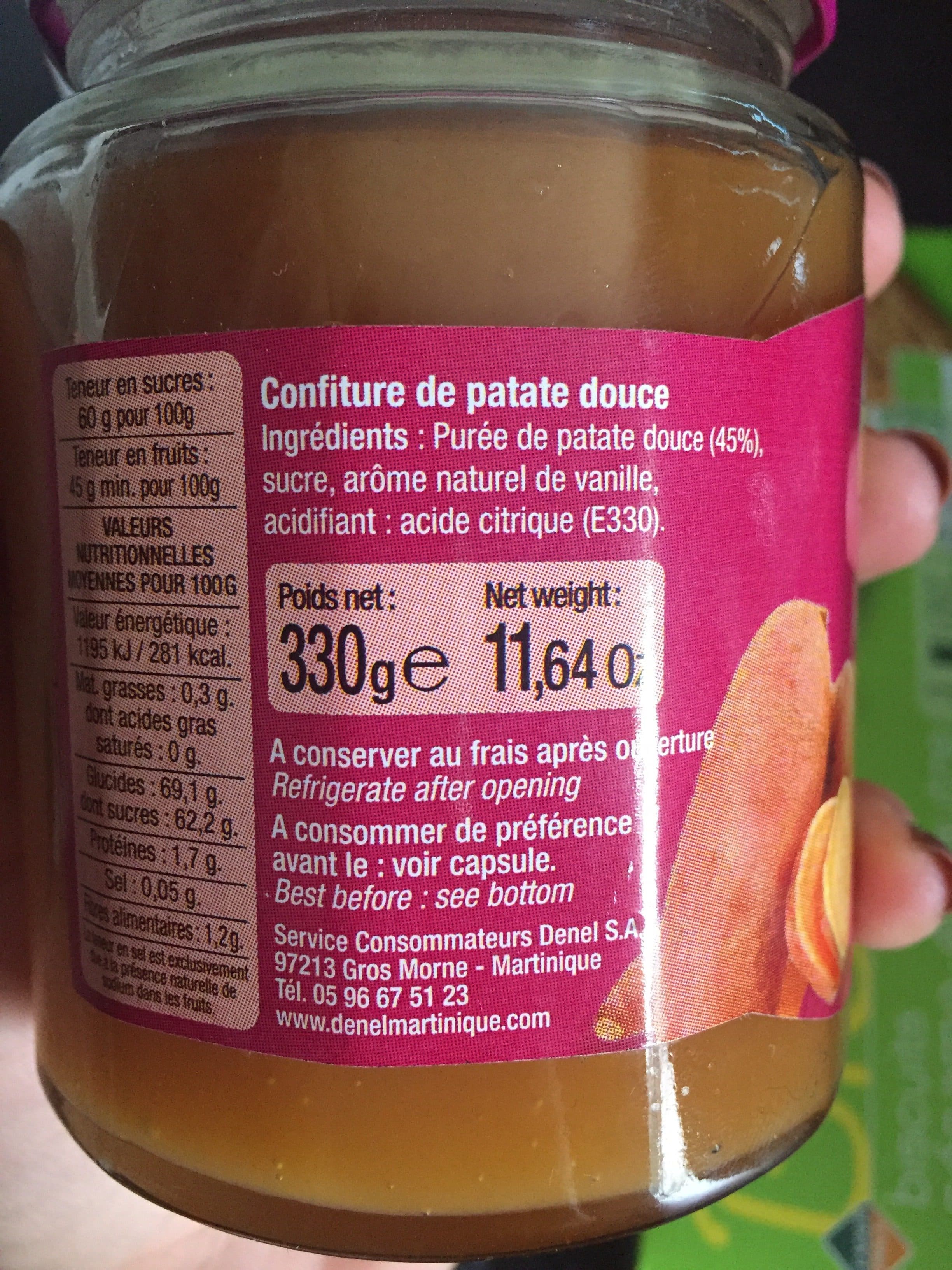 Royal Confiture de Patate Douce packshot