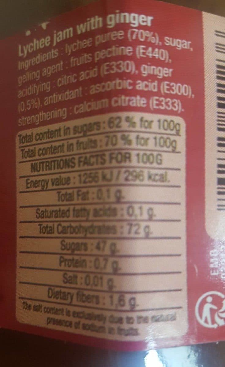 Royal Confiture Litchi packshot