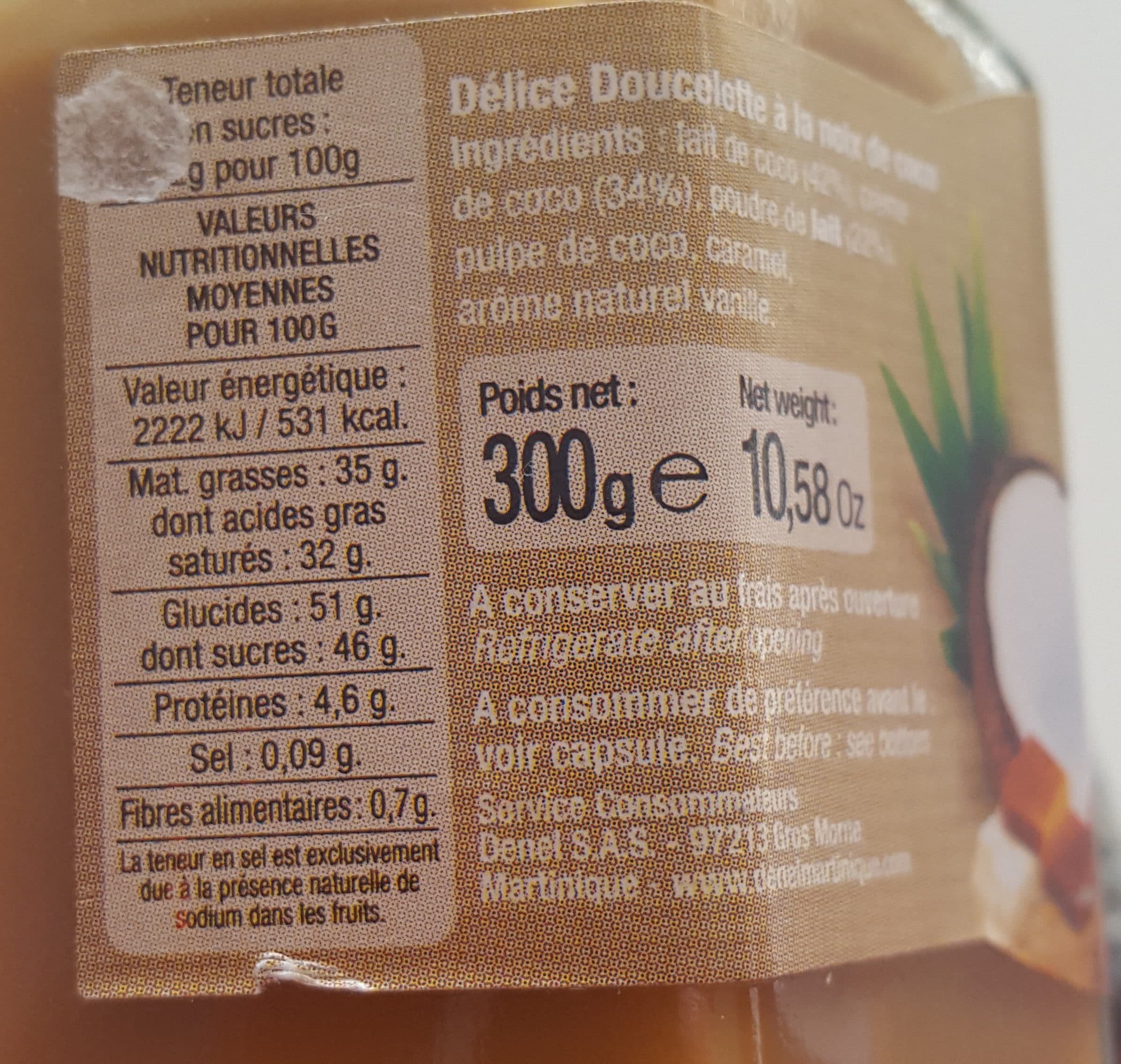 Royal Délice doucelette coconut packshot