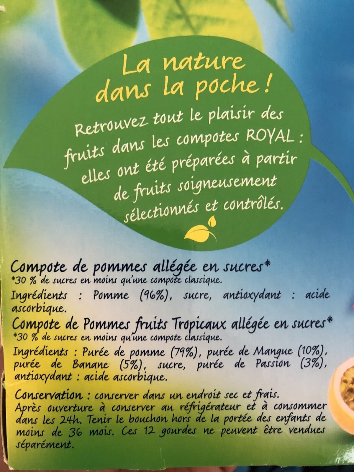 Open Food Facts Compote packshot