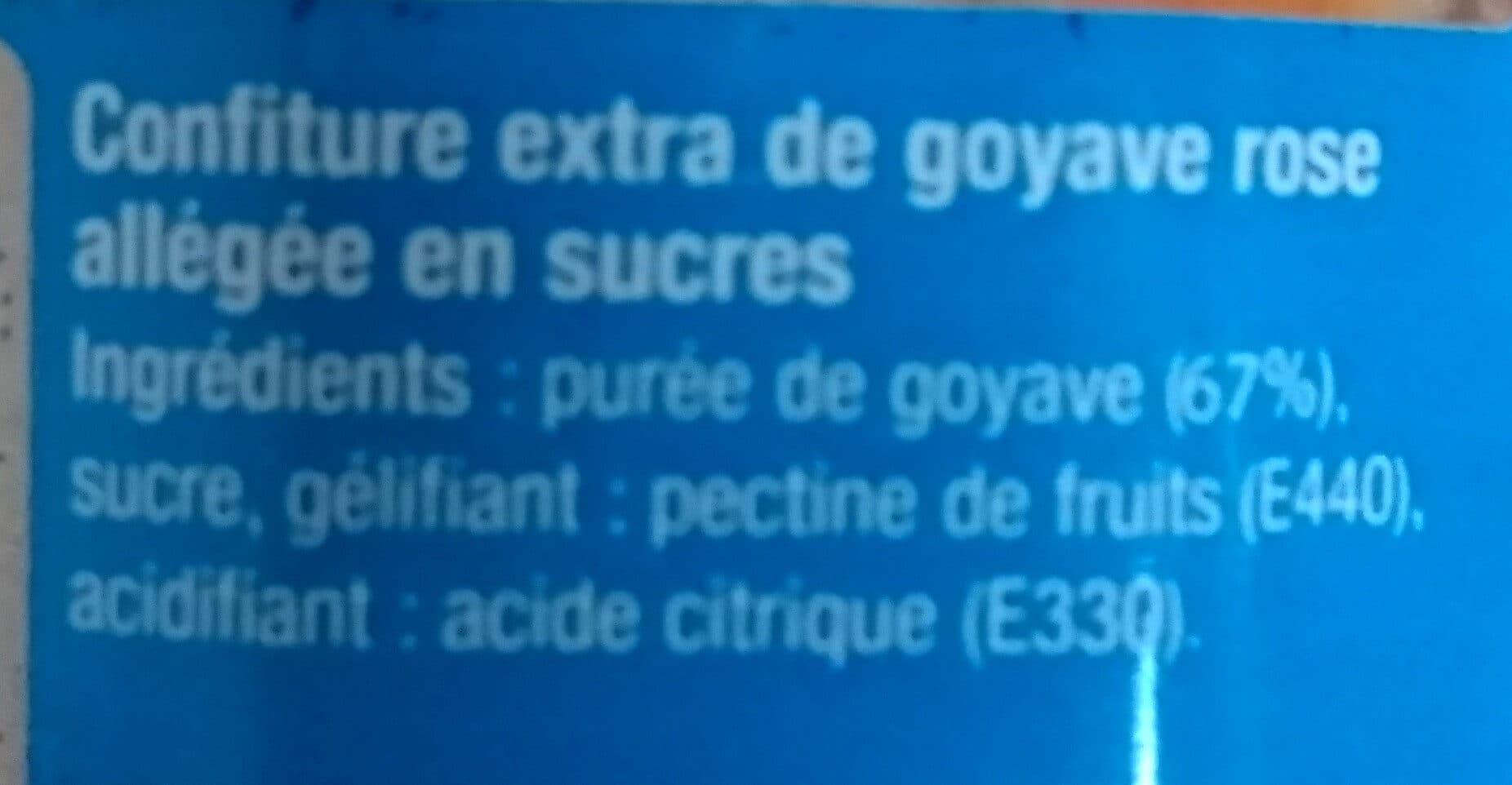 Royal confiture allégée Goyave rose packshot