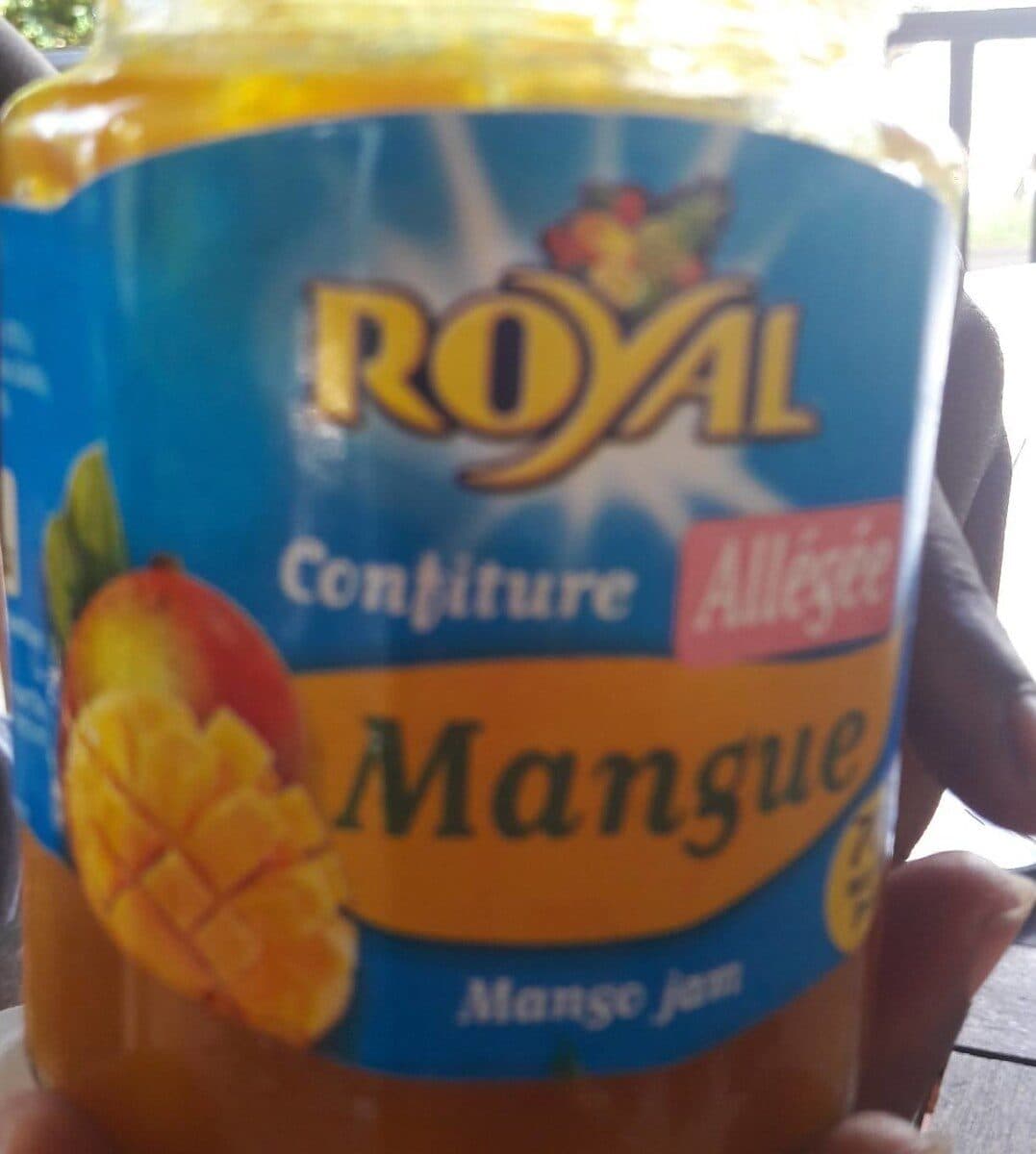Royal Confiture allégée mangue packshot