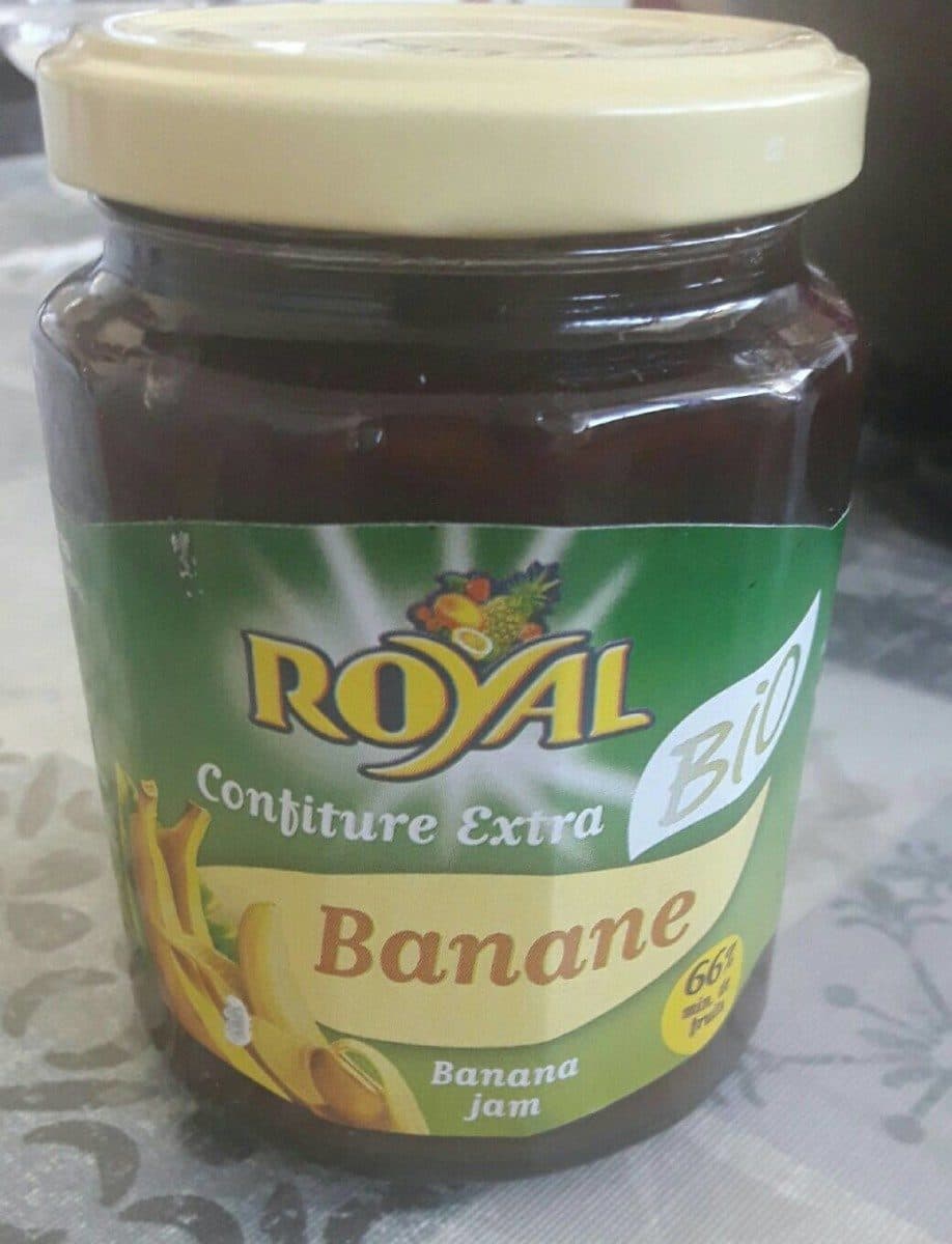 Royal Confiture extra banane packshot