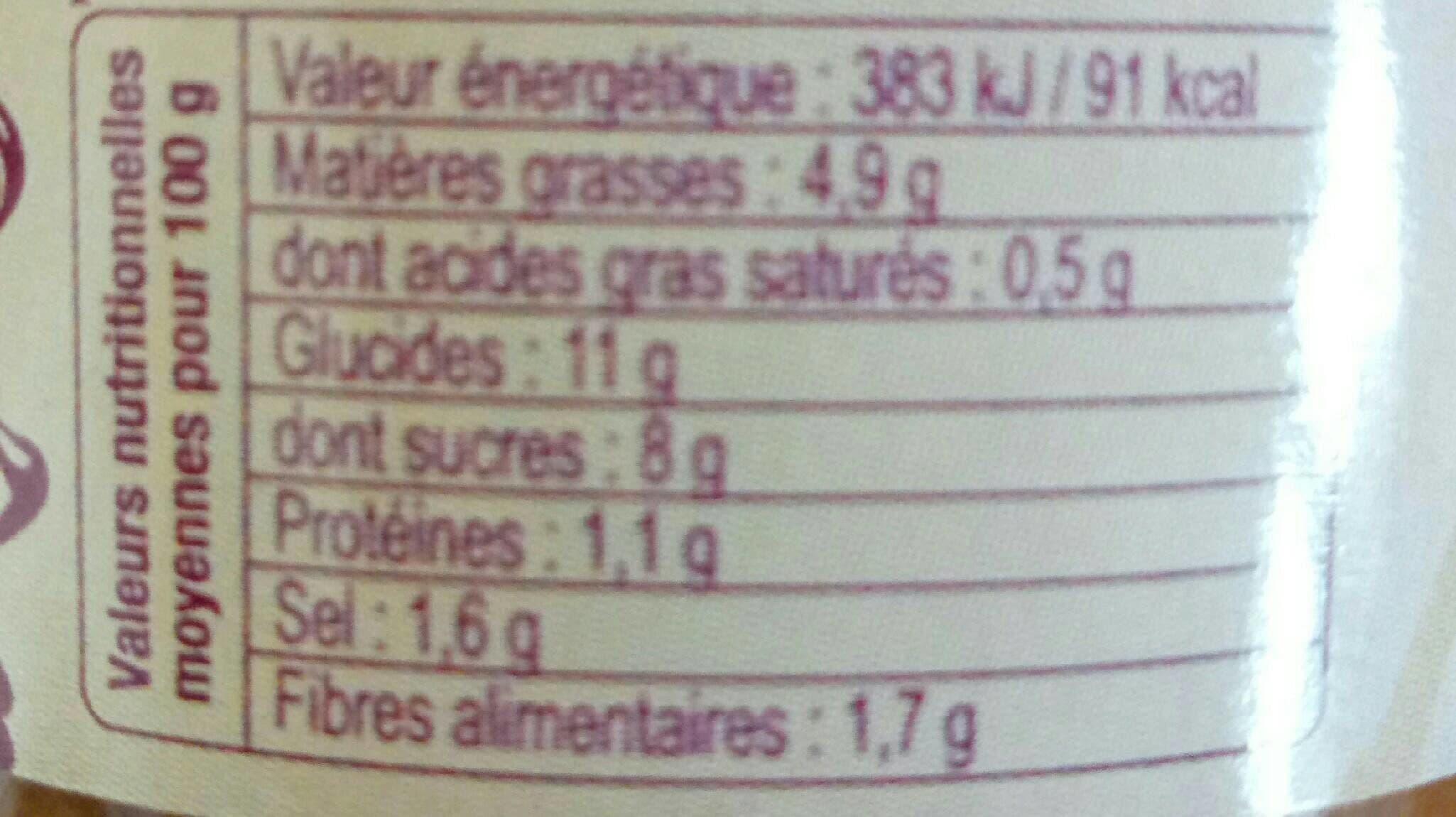 Open Food Facts Sauce Aubergine Tamarin packshot