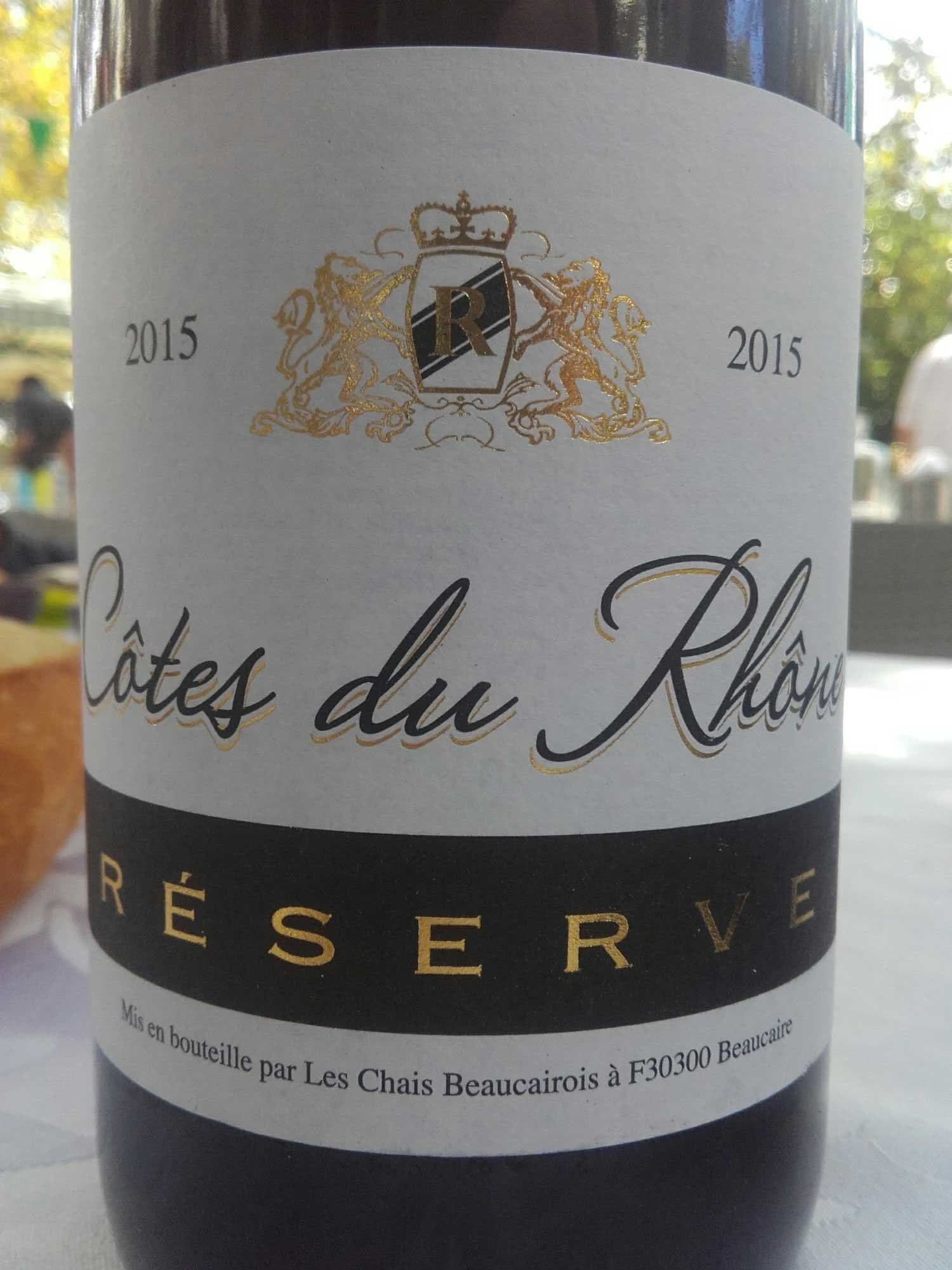 Les chais Beaucairois Côtes du Rhône packshot