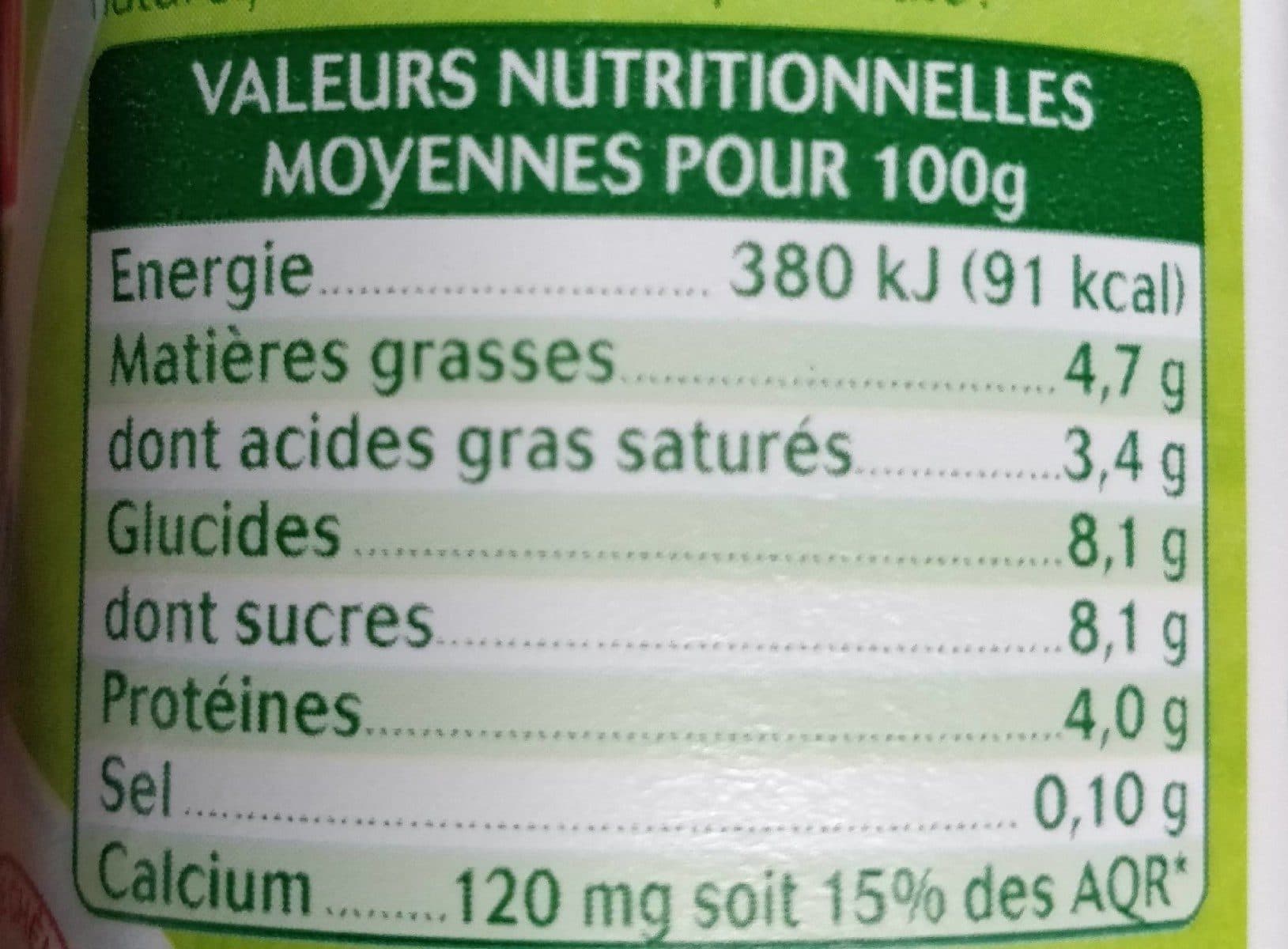 Open Food Facts Blan saveur mojito packshot