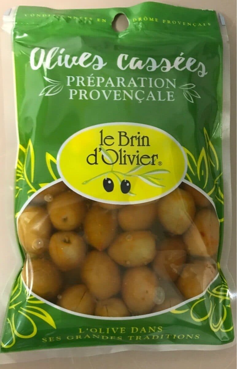 Le brin d olivier Olives tournante cassées - préparation provencale packshot