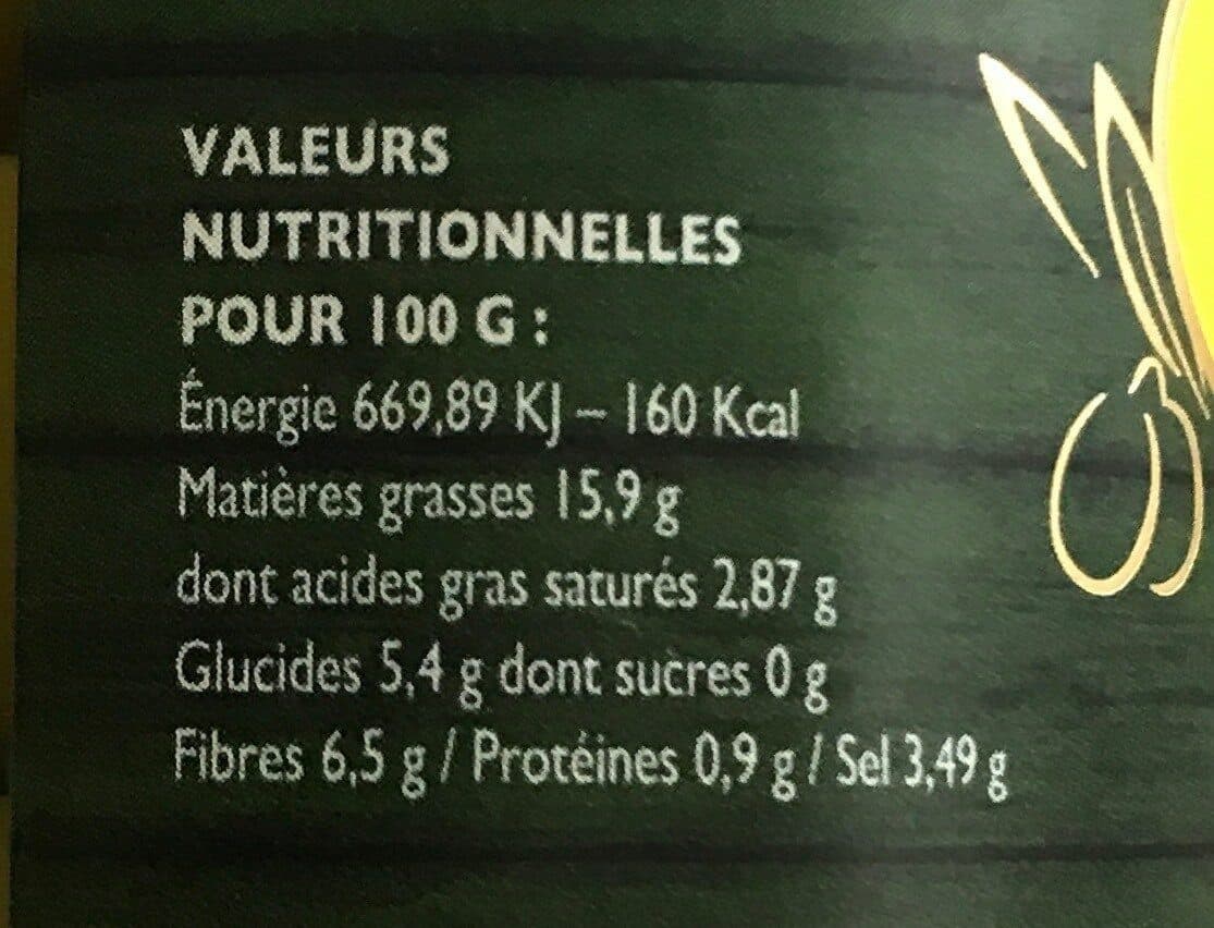 Le Brin d'Olivier Olives Picholine Royale Gard packshot