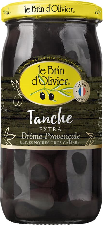 Le Brin d'Olivier Olives noires Tanche EXTRA packshot