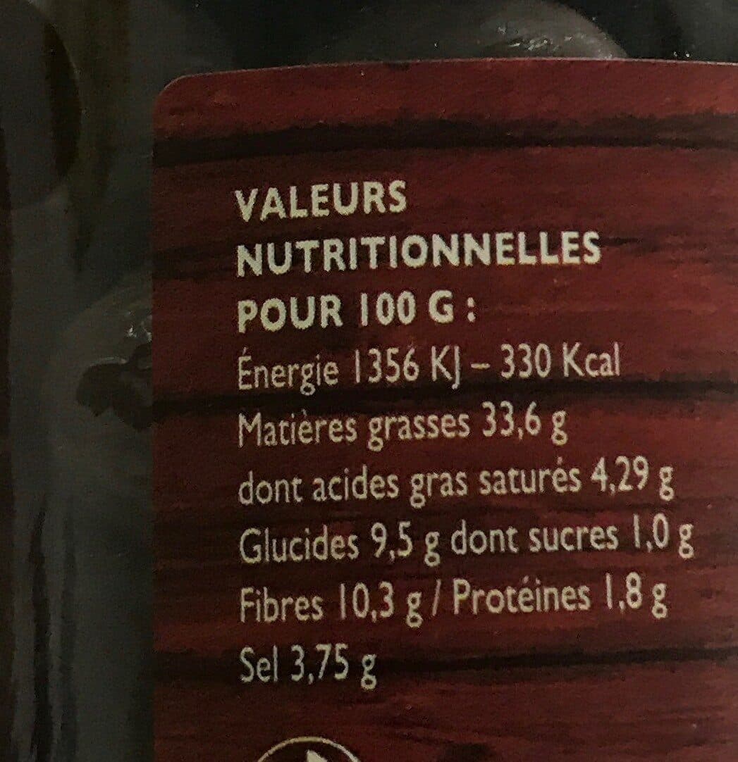 Le Brin d'Olivier Olives noires A.O.P. NYONS packshot