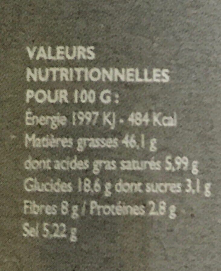 Le brin d olivier Olives noires biologiques aux herbes de Provence packshot