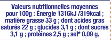 Alsace lait Creme Fraîche Fluide d'Alsace Label Rouge 33 % MG packshot