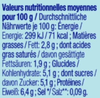 Alsace Lait Fromage Blanc Nature lissé 2,8% MG packshot