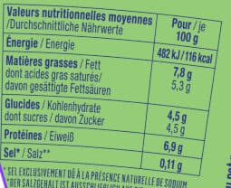 Alsace lait Fromage blanc Bibeleskaes 7.8% MG packshot