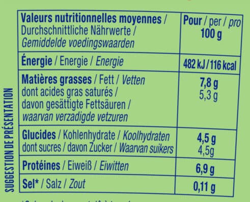 Alsace Lait Fromage blanc Bibeleskaes nature 7.8% MG packshot