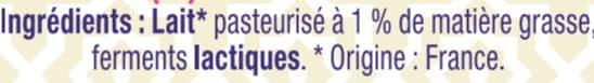 Alsace lait Lait fermenté packshot