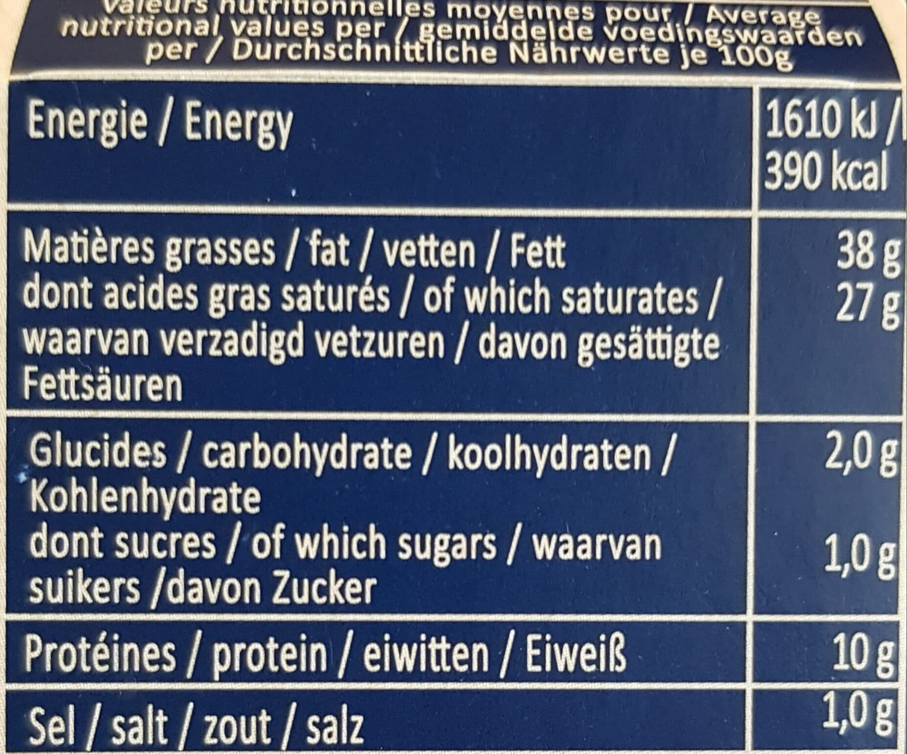 Didier Lincet Le Délice De Bourgogne (Brillat-Savarin affiné) (38% MG) packshot