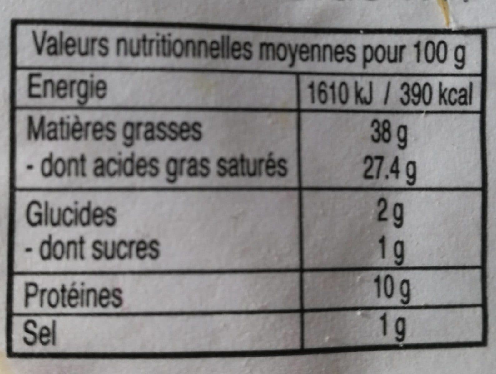 Open Food Facts Fromage des Gourmets packshot