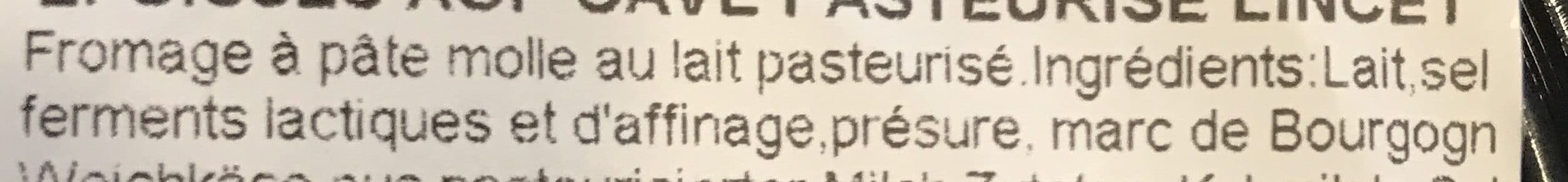 Lincet Epois.250G Au Marc Lincet, packshot