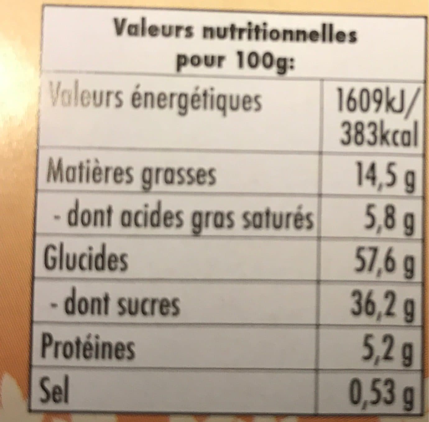L’Épi Gâteau carré fourré packshot