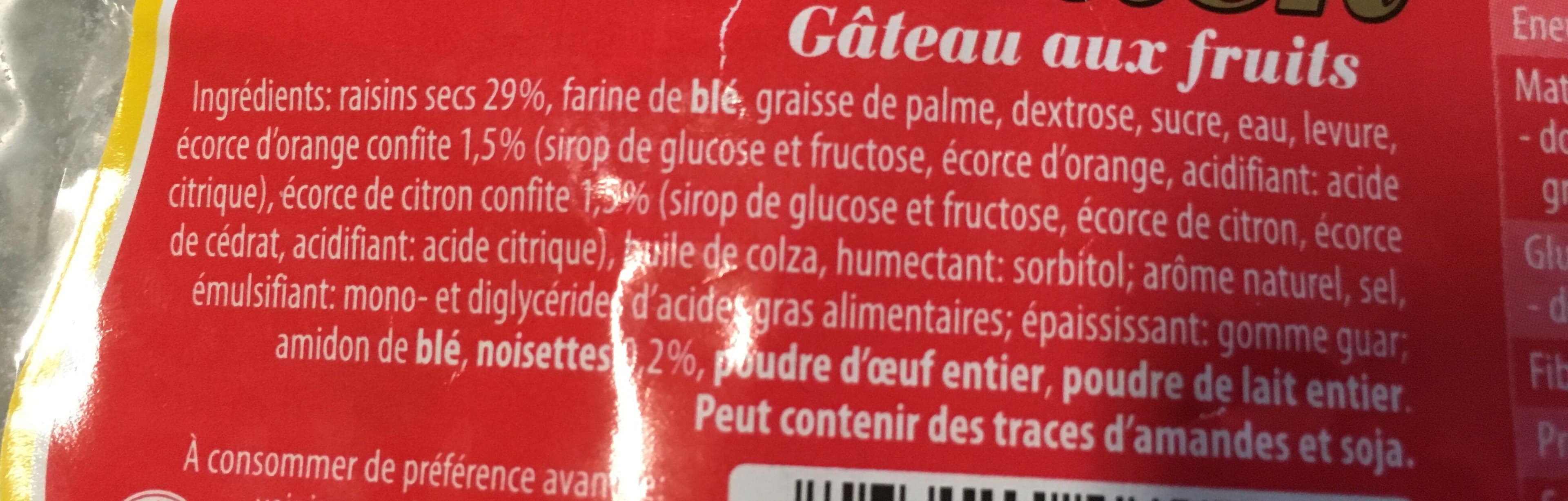 Fol epi Stollen nature et fruits 500 g packshot