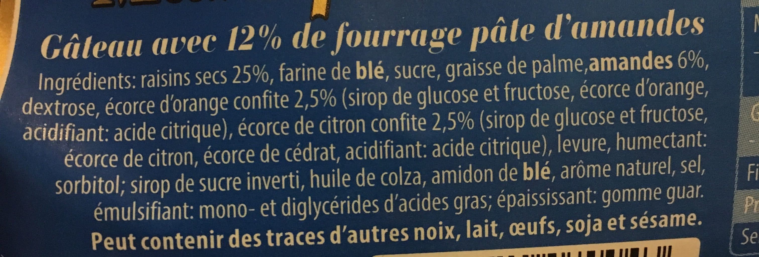 L'epi Stollen aux amandes packshot