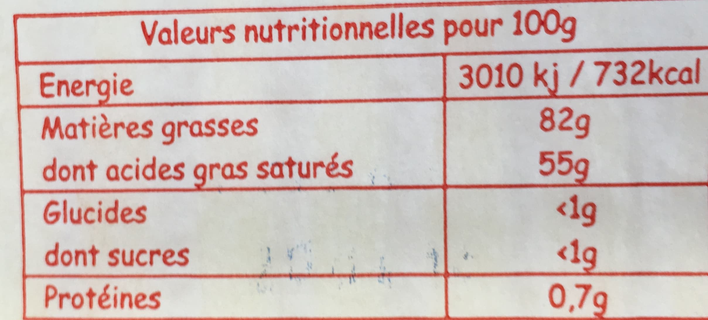 Beurrerie de mon village Doux packshot