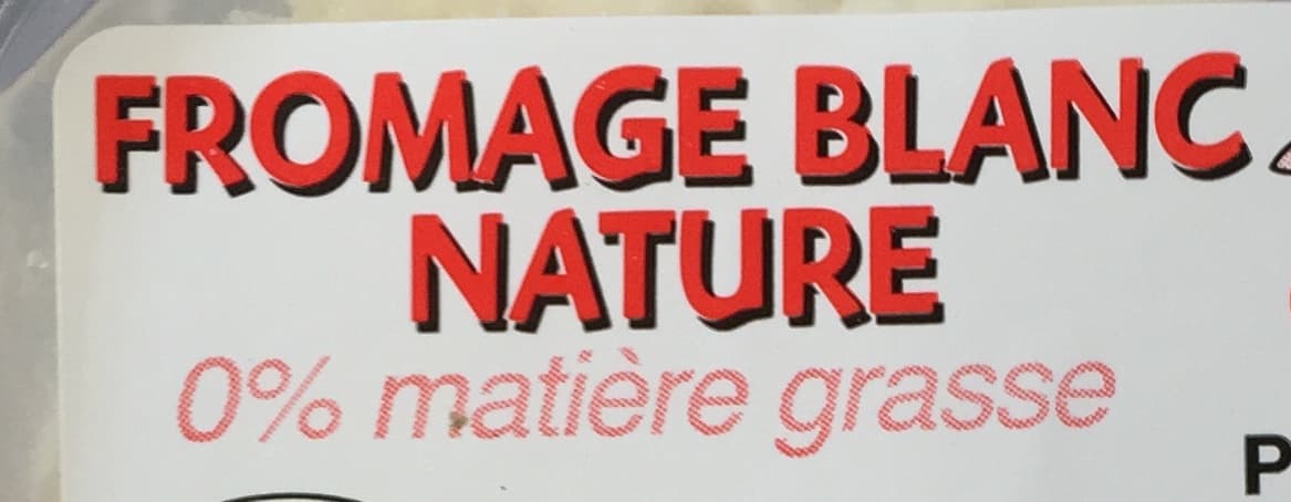 Lebeau Fromage blanc nature 0% packshot