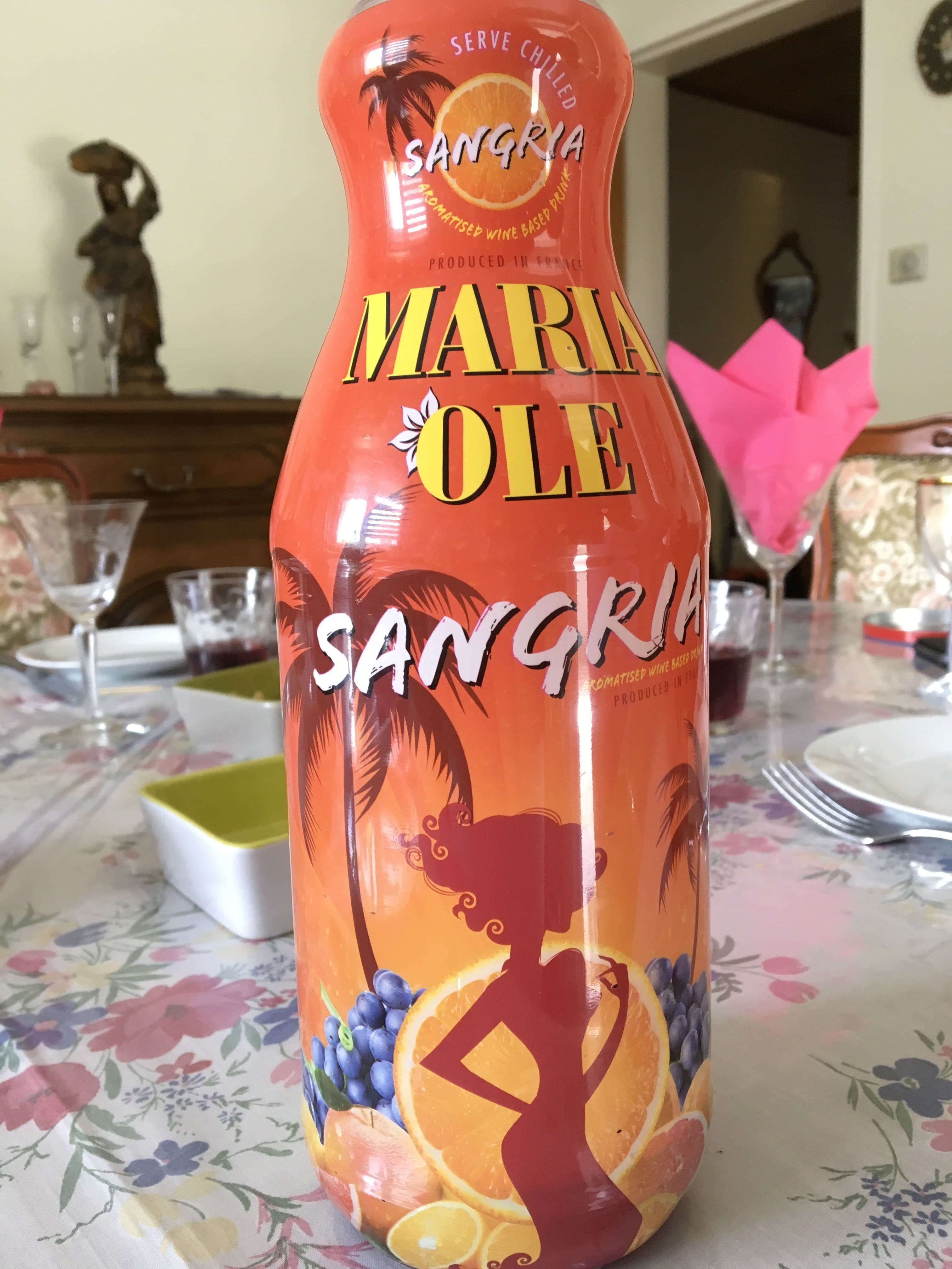 Open Food Facts Sangria Maria Ole Pet 1,5L packshot