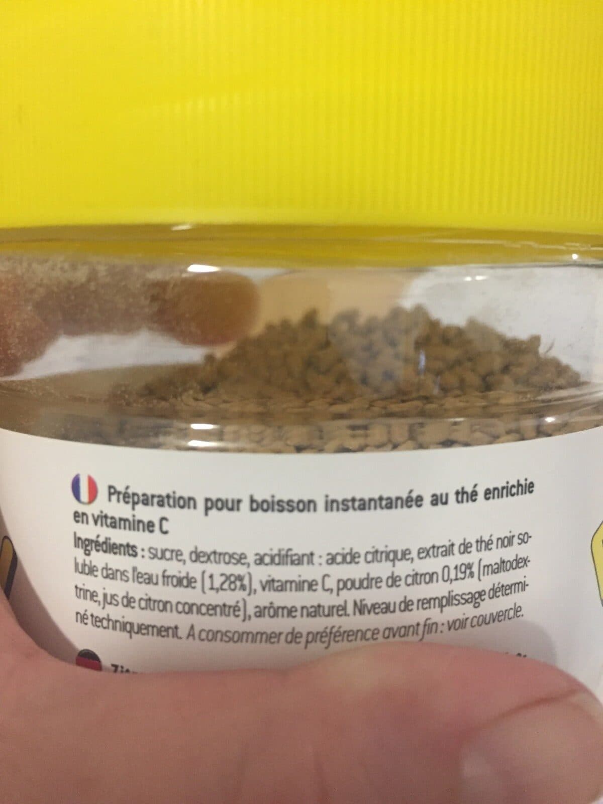 J.J.DARBOVEN Thé citron packshot