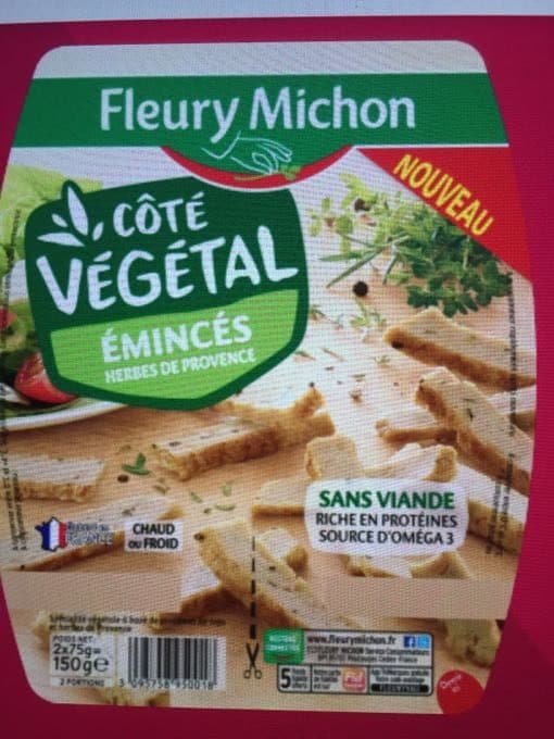 Fleury Michon Emincés Vegetal packshot