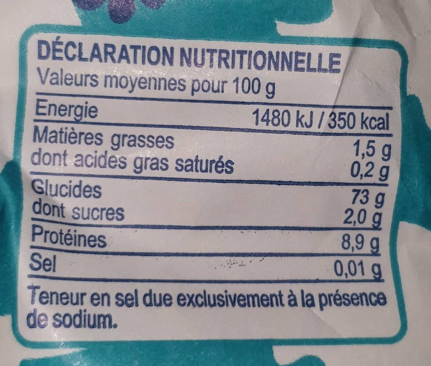 moulins-soufflet Farine blanche colombe packshot