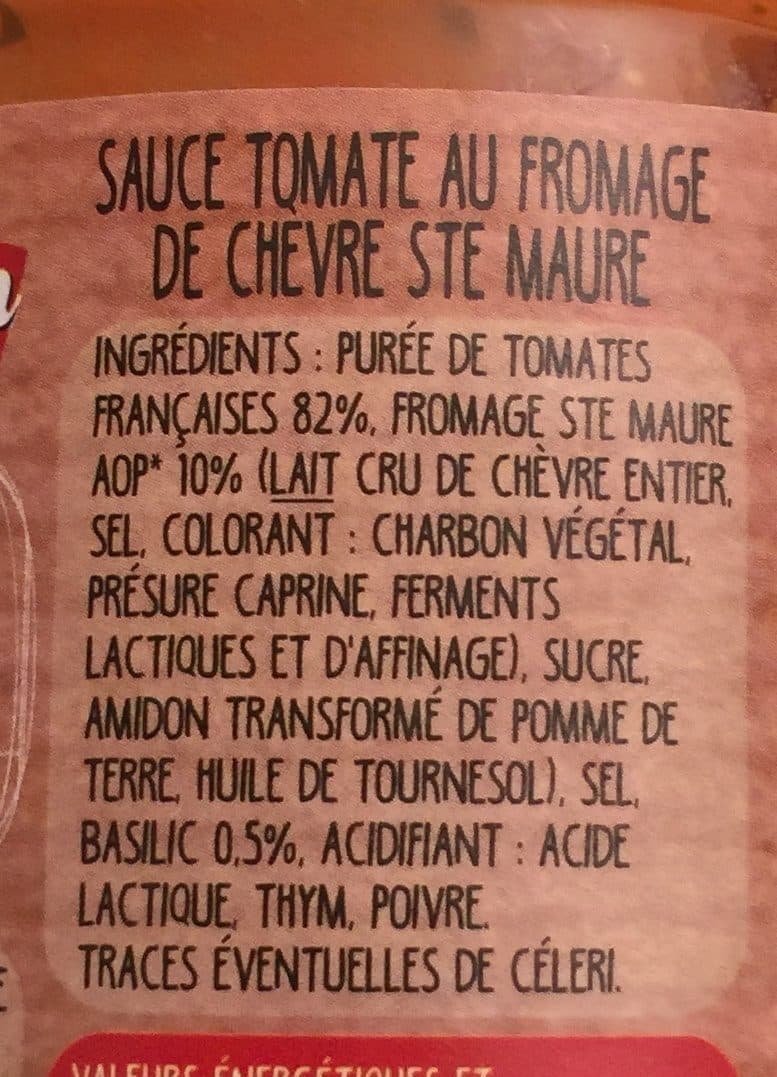 Le Cabanon Sauce Le Cabanon en Provence chèvre packshot