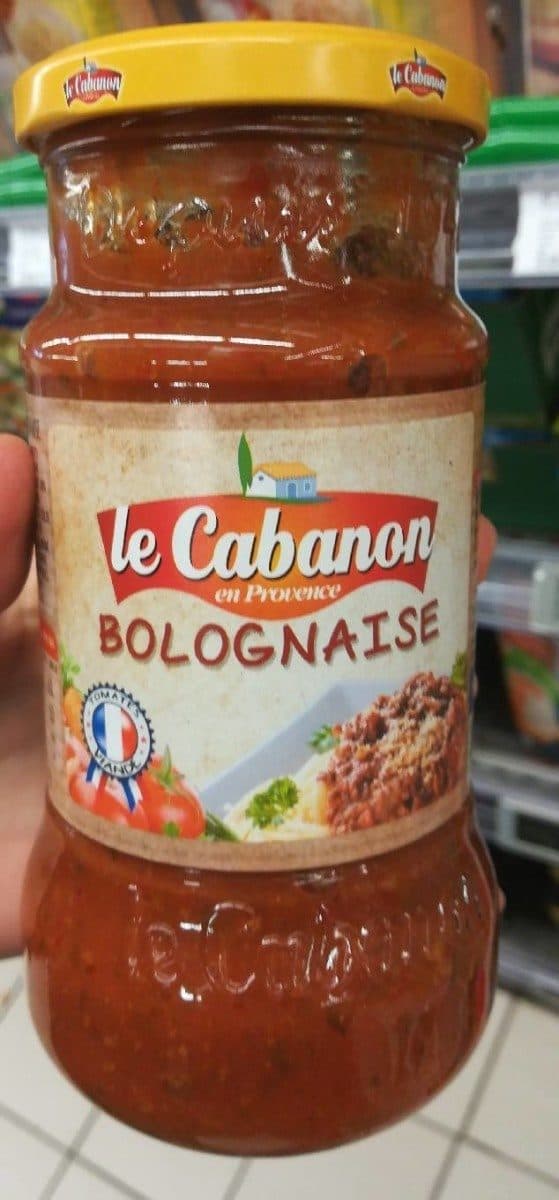 Open Food Facts Sauce bolognaise packshot