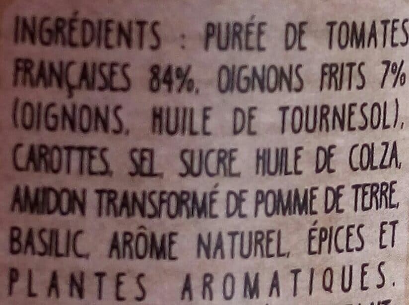 Open Food Facts Tomates cuisinées packshot