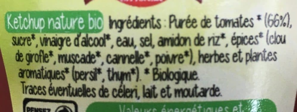 Le Cabanon Ketchup bio packshot