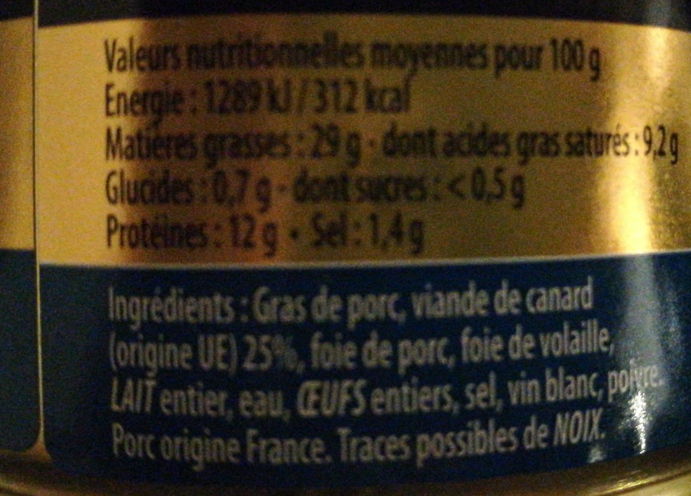 Conserverie parmentier Pâté De Canard, La Boîte, 130g packshot