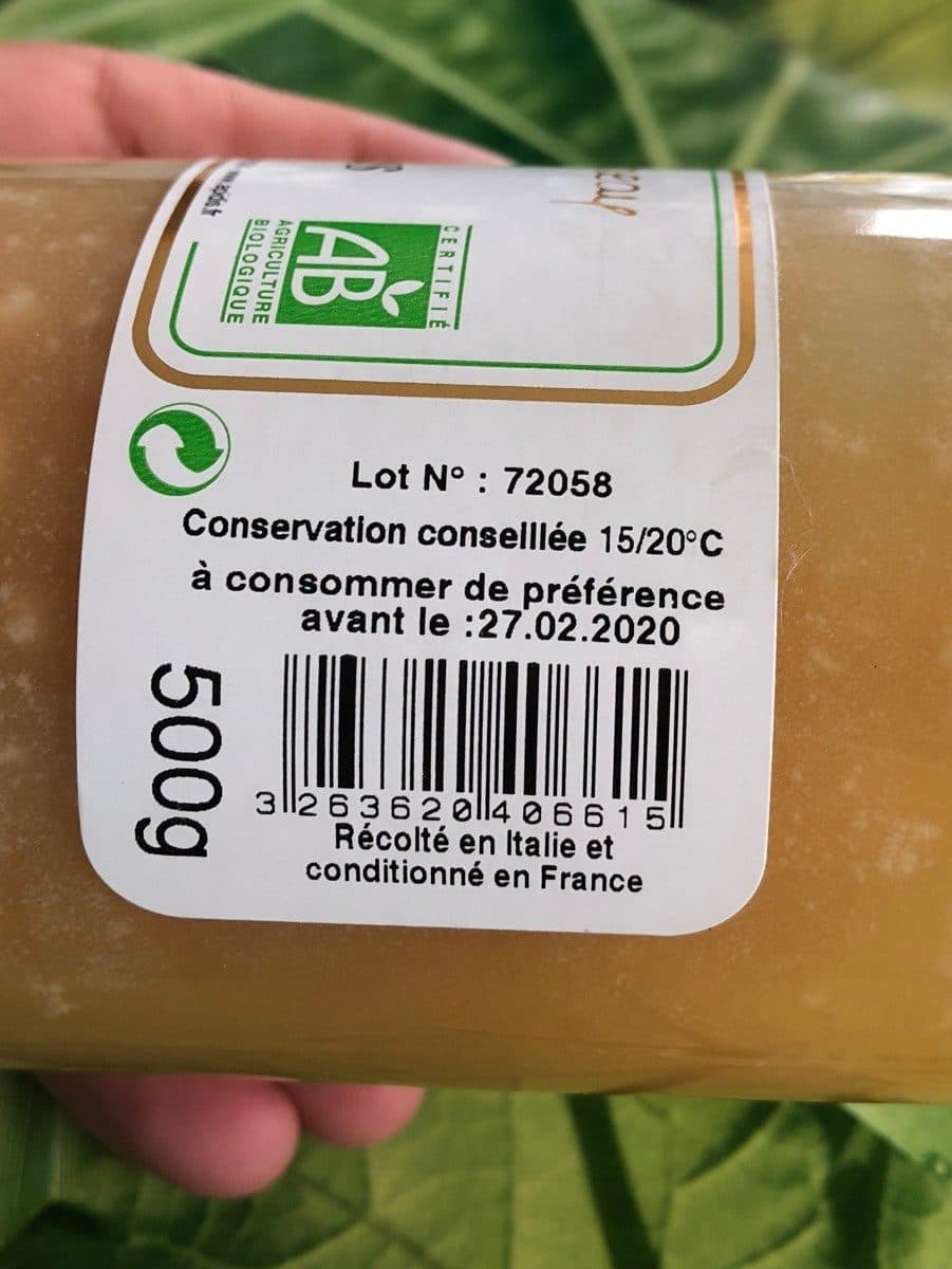 Apidis Miel D'eucalyptus Bio packshot