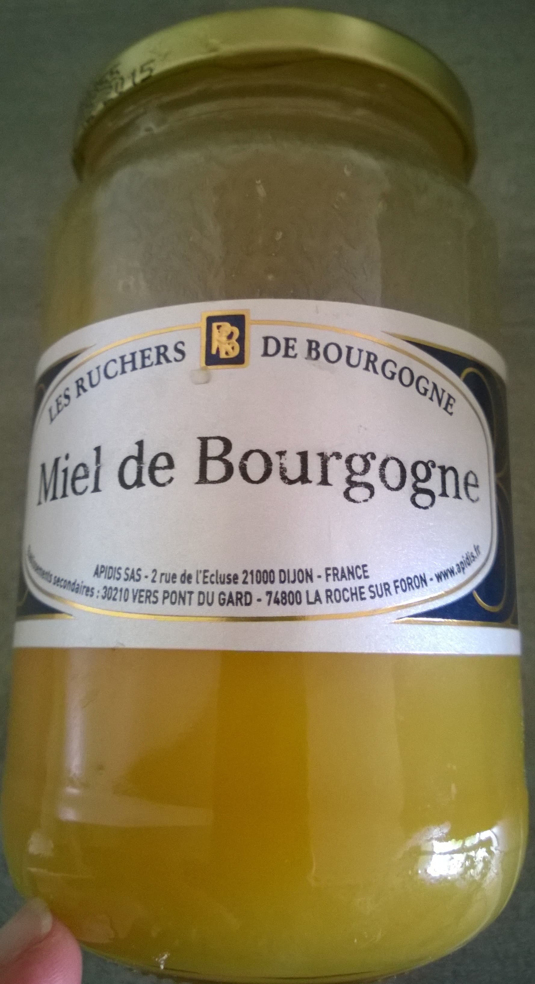 Apidis Miel de Bourgogne packshot
