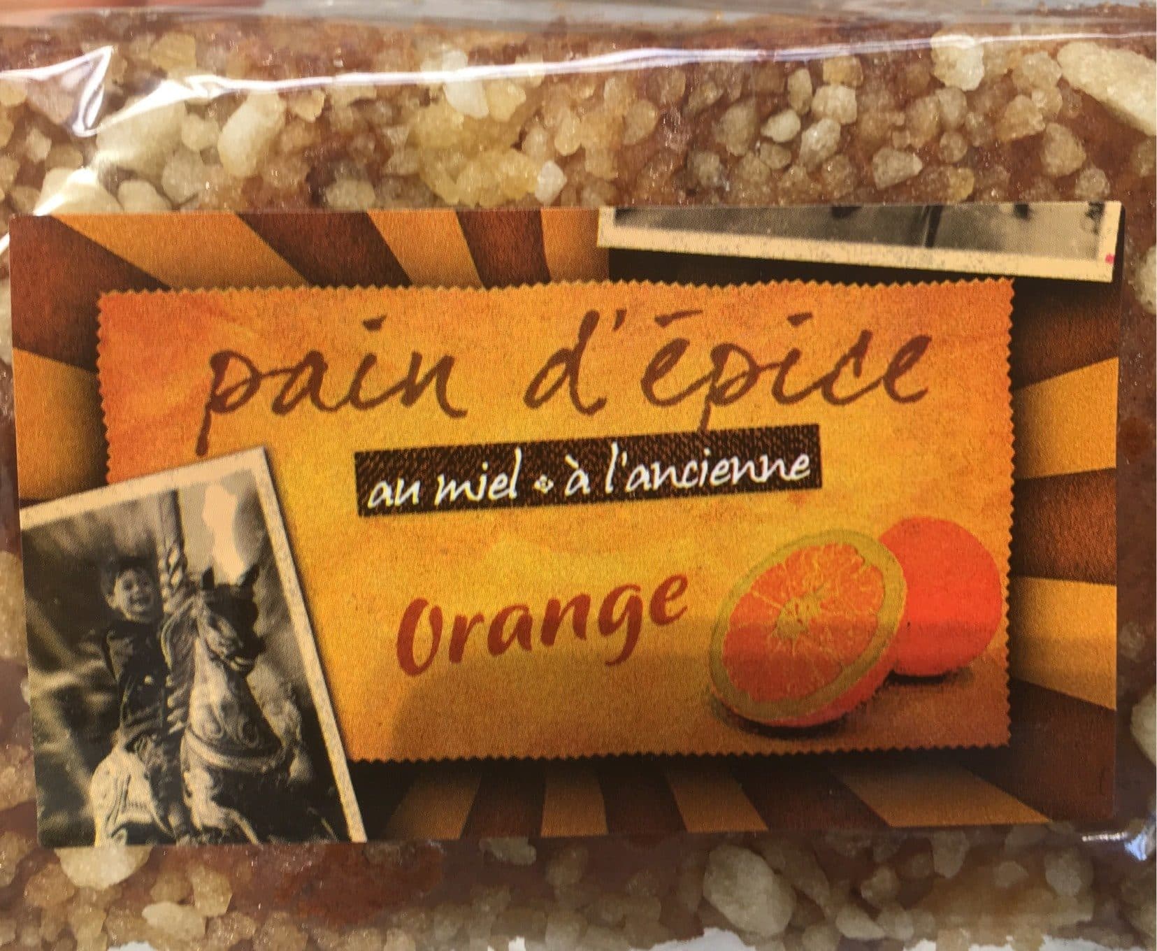 Apidis Pain d'Épices au Miel à l'Ancienne Orange packshot