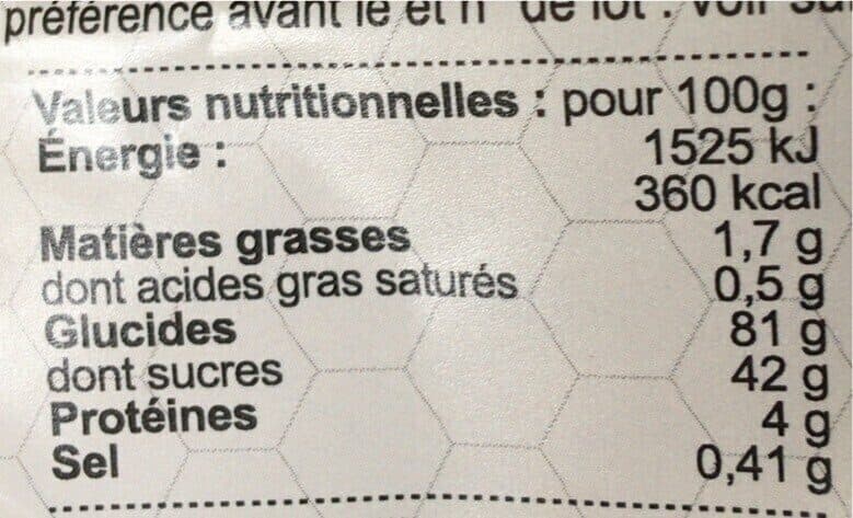 FINABEIL Nonnettes Fourrées Myrtille 200G packshot