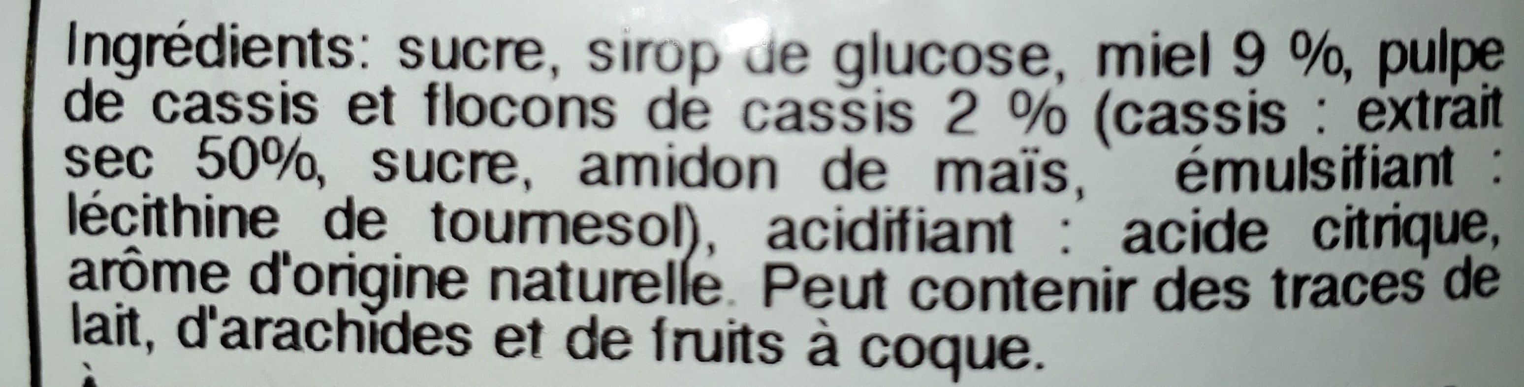 Open Food Facts LES RUCHERS DE BOURGOGNE Bonbons au mie... packshot