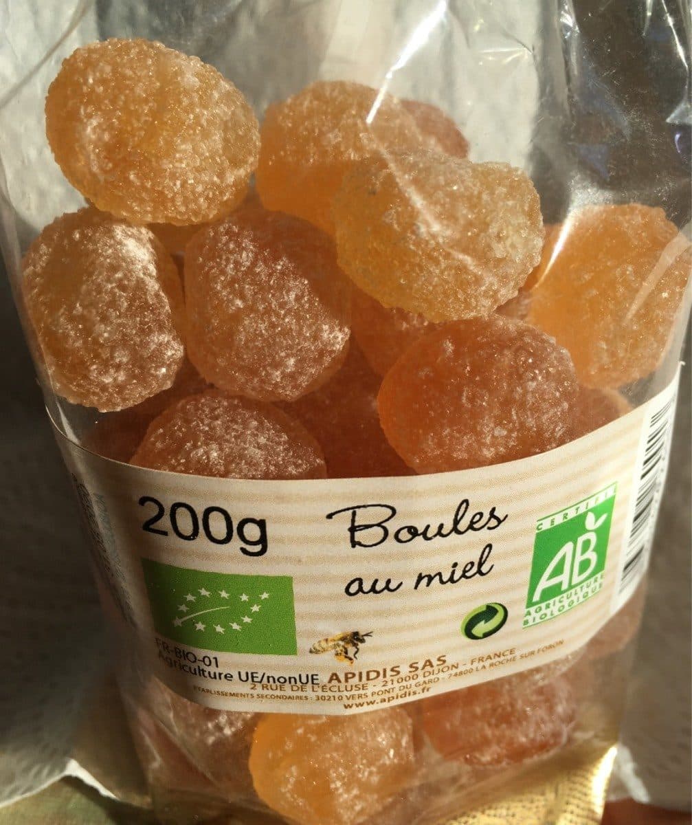 Apidis Boules fourées au miel packshot