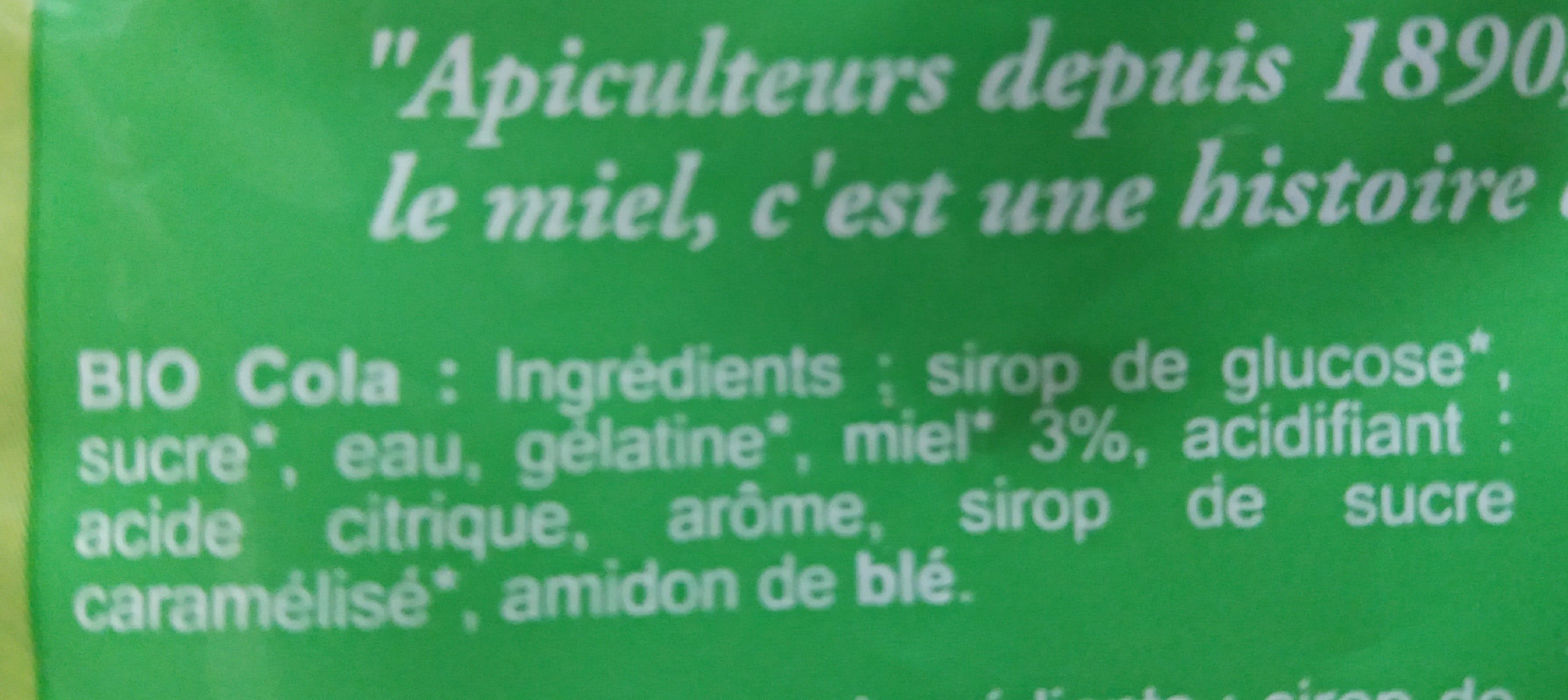 Gabriel Perronneau Bonbons Cola Bio packshot