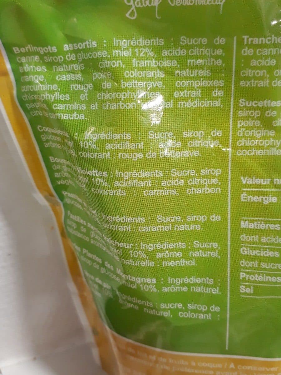 Open Food Facts Bonbons Perles Plantes Des Montagnes 120G packshot