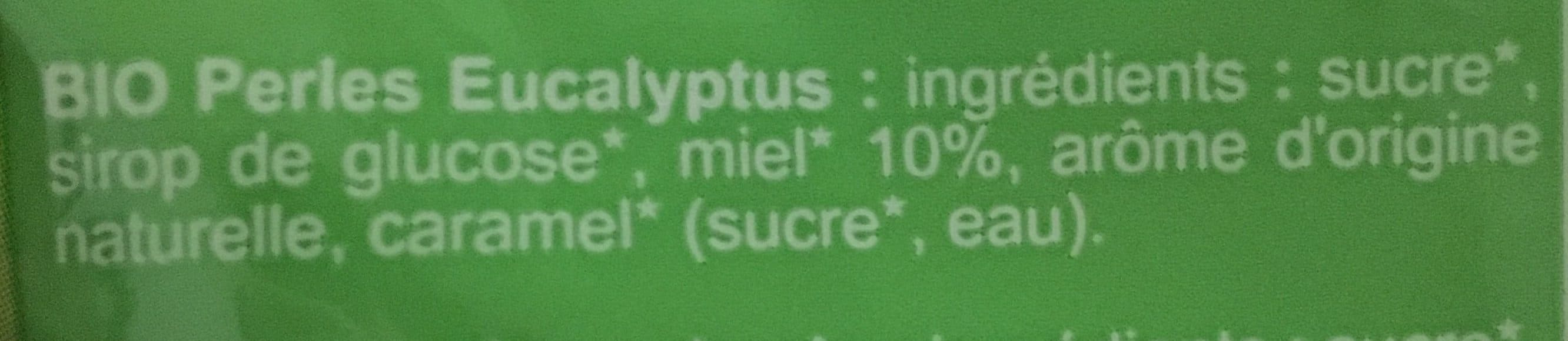 Mon Petit Plaisir Bio Bonbons Perles Eucalyptus Bio 120G packshot