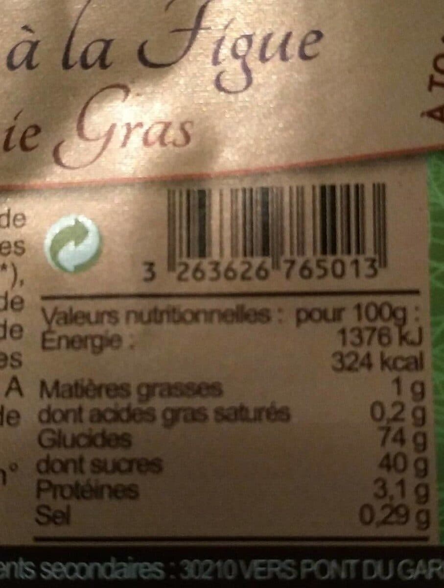 Apidis PAIN D'EPICES FIGUE SPECIAL FOIE GRAS packshot