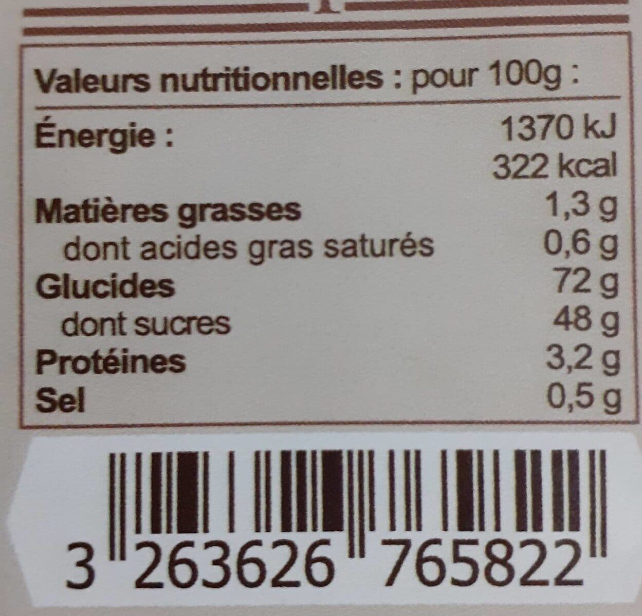 Finabeil Pain D'épice Tranché Fruits Bois 300G packshot